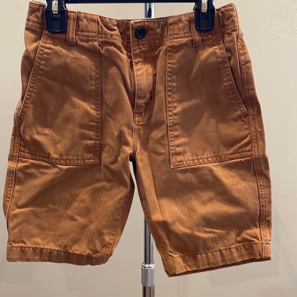 Mini boden large pocket denim shorts, size 10 Y